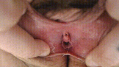 Big Fat Meaty Pussy Lips Yanking Spreading Closeup