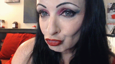 Lipstick Application Long Duck Lips
