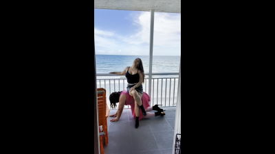 Silent Control: Oceanfront Pet Play, Cuckolding & Toy Tease!