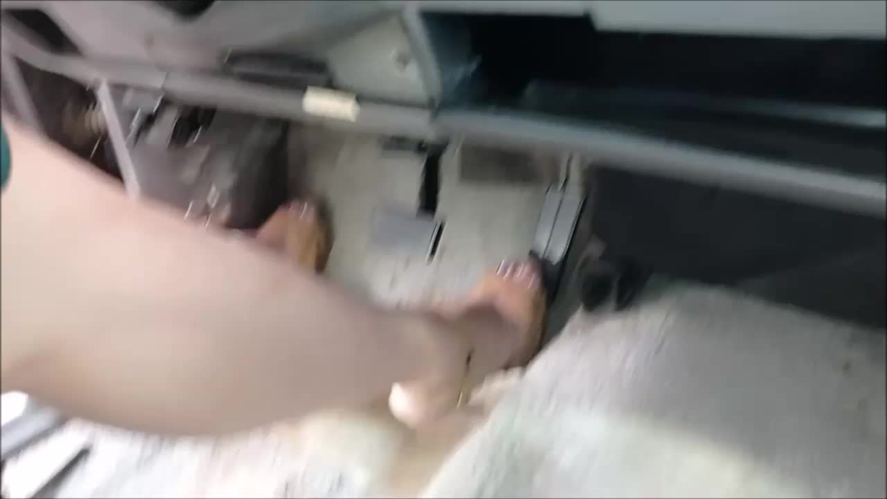 Cranking Revving Brown High Heels