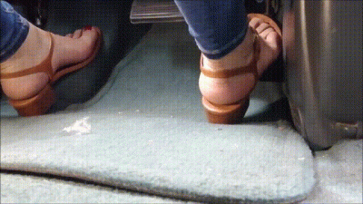 Emi Brown Thong Sandals
