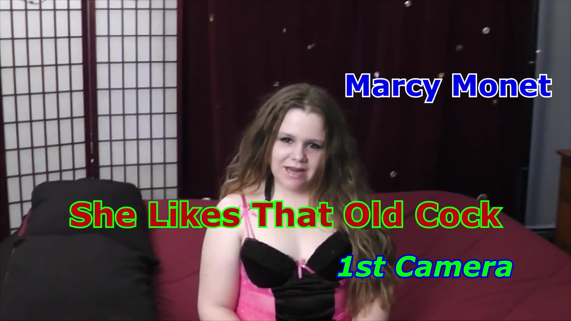 Marcy Monet- She Likes That Old Cock 1st Camera