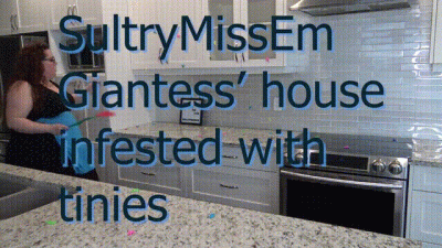 Giantess' House Infested With Tinies