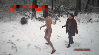 Mistress Luna Beaten In The Freezing Snow (HD 1080P Mp4)