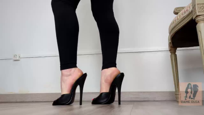 (569) My Shoe Collection As OF2025! High Heels, Mules, Wedges, Sandals, Boots, Platforms, Slides, Ballet Flats, Slippers And More- Dame Olga (4K)