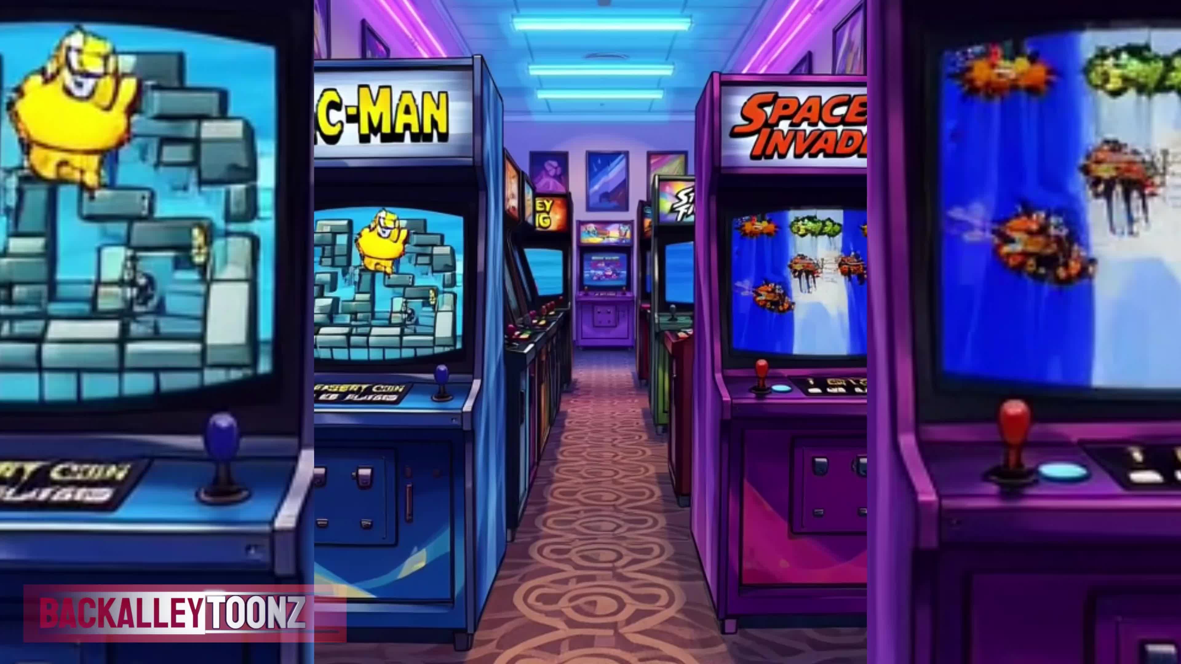 Gamer Girls Sweet Cheek Job-Arcade Manager Seeks Butt Job Specialist