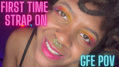 First Time Strap On Gfe POV