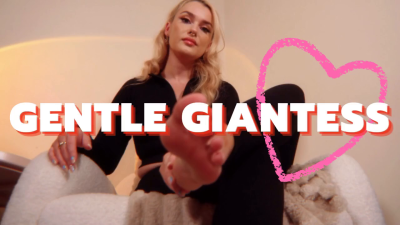 Gentle Giantess Tiny Man POV