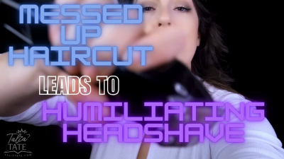 Messed Up Haircut Leads To Humiliating Headshave