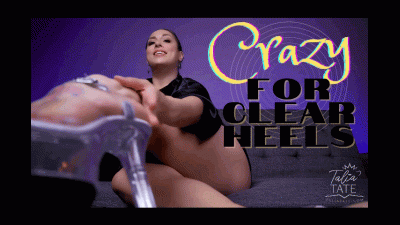 Crazy For Clear Heels