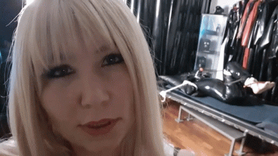 Slave In Strict Latex Bondage