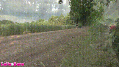 Public Creampie! When Jogging In The Woods Cunt Banged!