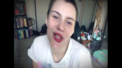 18 Year Old American Punk Girl Eats You All Up After Finding You In Her Bedroom (POV Vore)