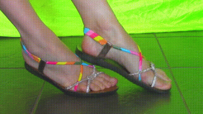 Summer Sandal Feet