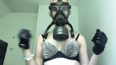Gas Mask Executrixxx-Fantasy JOI