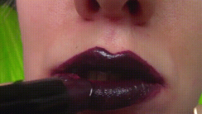 Dark Lipstick Lips Worship