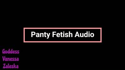 Panty Obsessed Audio- Panties Fetish, Panty Wearing Encouragement, Men In Panties, Crossdressing Encouragement, Sexy Voice, Audio Fetish With Goddess Vanessa Zaleska