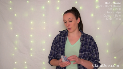 Luck Of The Draw Episode 3 JOI Game By Clara Dee