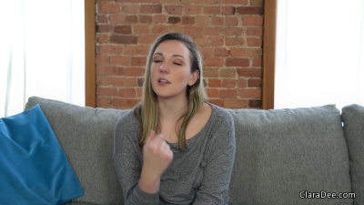 Sissy Wife Blowjob Practice Clara Dee JOI