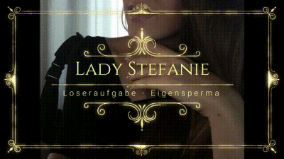 Loseraufgabe Eigensperma German