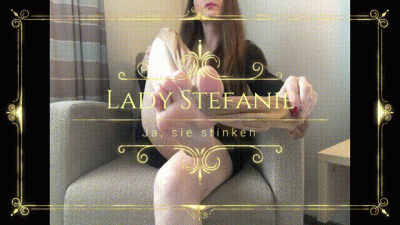 Ja, Sie Stinken German