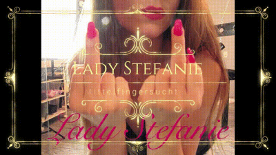 Mittelfingersucht 1 German