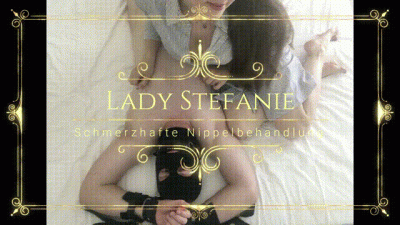Schmerzhafte Nippelbehandlung German
