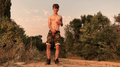 Teenage Jerking Off With 9 Inches
