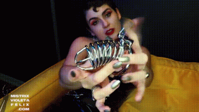 Locked, Teased, And Denied By Mistrix Violeta