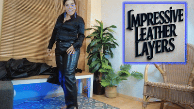 Impressive Leather Layers: Reinaleathers POV