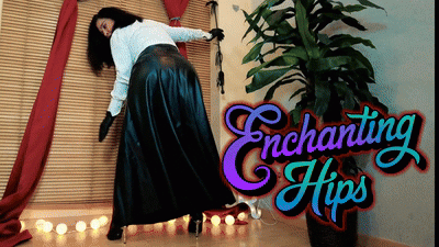 Enchanting Hips: Protecting Under My Skirt Reina Leather POV