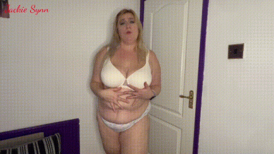 BBW Farts Through Fullback Cotton Panties