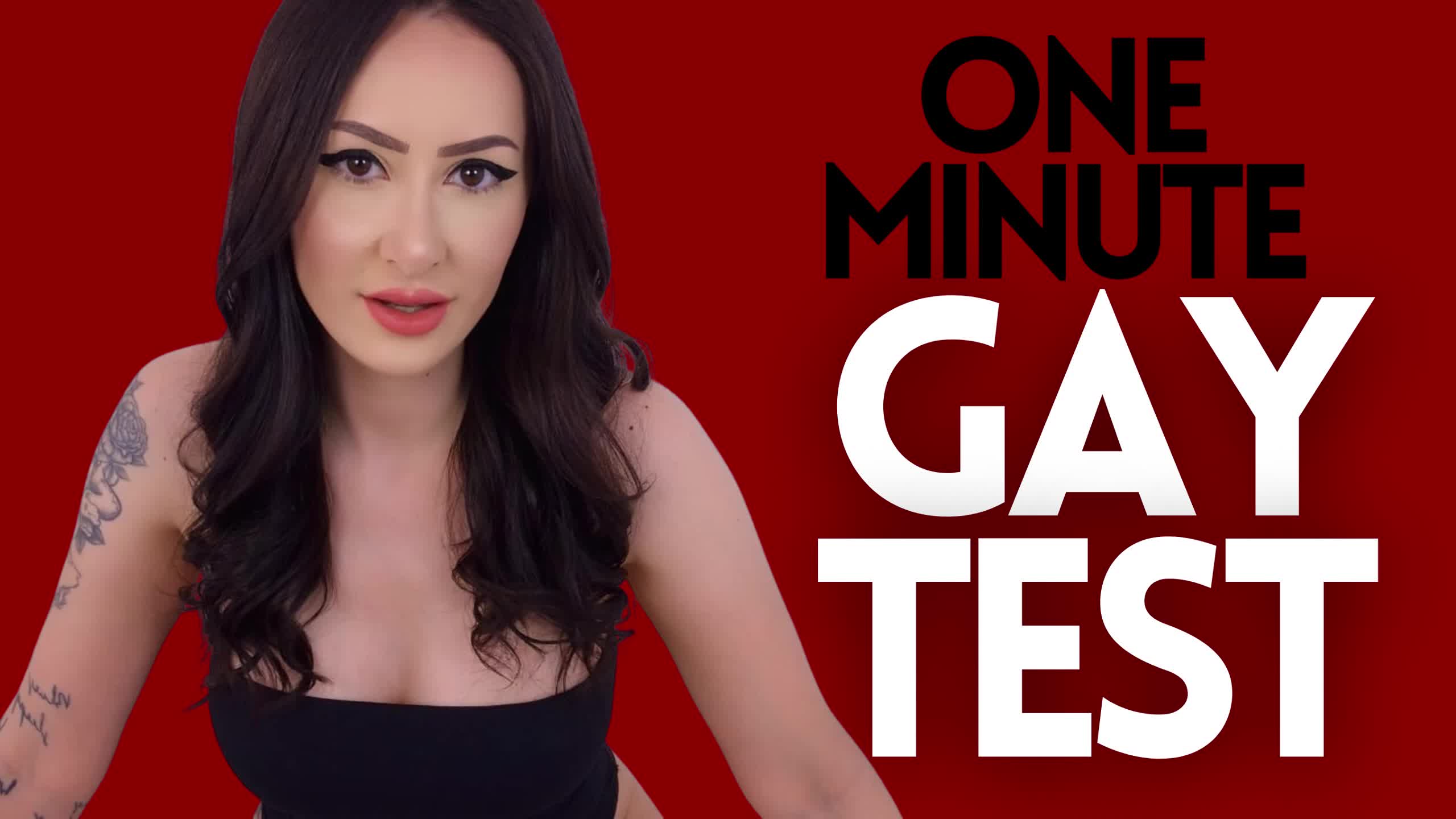 1 Minute Gay Test