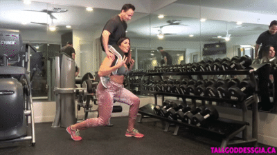 Teasing And Lifting Shorty