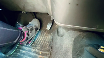 Black Jordans Pedal Pumping