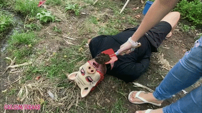 Slave Pig Humiliation Eat Mud And Grass By Princess Deh # 1080Hd