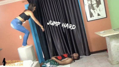 Hard Jumping (Trampling) By Princess Jessi # 1080Hd