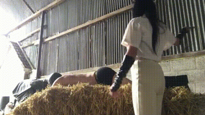 Corporal Punishment In The Straw Barn