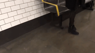 Latex And Dirty Feet At The Tube Station