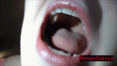 Mouth/Teeth Fetish Inside Mouth And Teeth Upclose