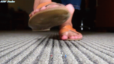 Giant Step-Mom's Won't Tolerate Gnats In Her House! "Oh God No Wait! We're Not Bugs!!!" Splat!