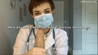 Med Student Researches Curative Handjobs