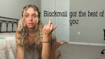 Blackmail You Can't Escape