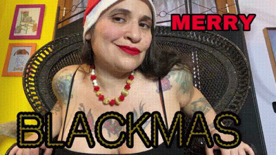 Merry Blackmas Italiano