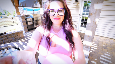 Watch Mistress Gemini Smoke And Pop A Water Balloon