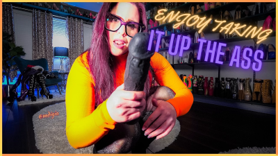 Neighborhood MILF Fucks Your Ass With Her Big Dildo