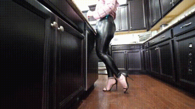 Stepping On Candy In Stiletto Sandals