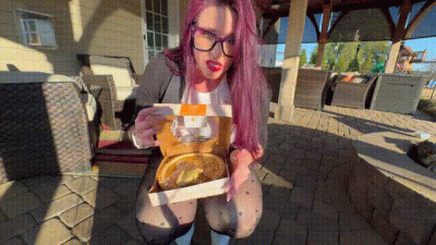 Part 3 Food Compression: Watch Me Smash This Cum-Pkin Pie