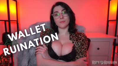 Wallet Ruination JOI- Snap Drain Part 1