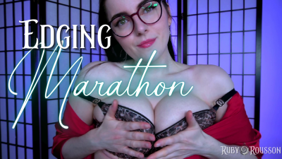 2 Hours Of Gooning. 1L Of Lube. Multiple Ruined Orgasms Topless